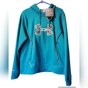 XL Teal Under Armour Hoodie, new with tags.